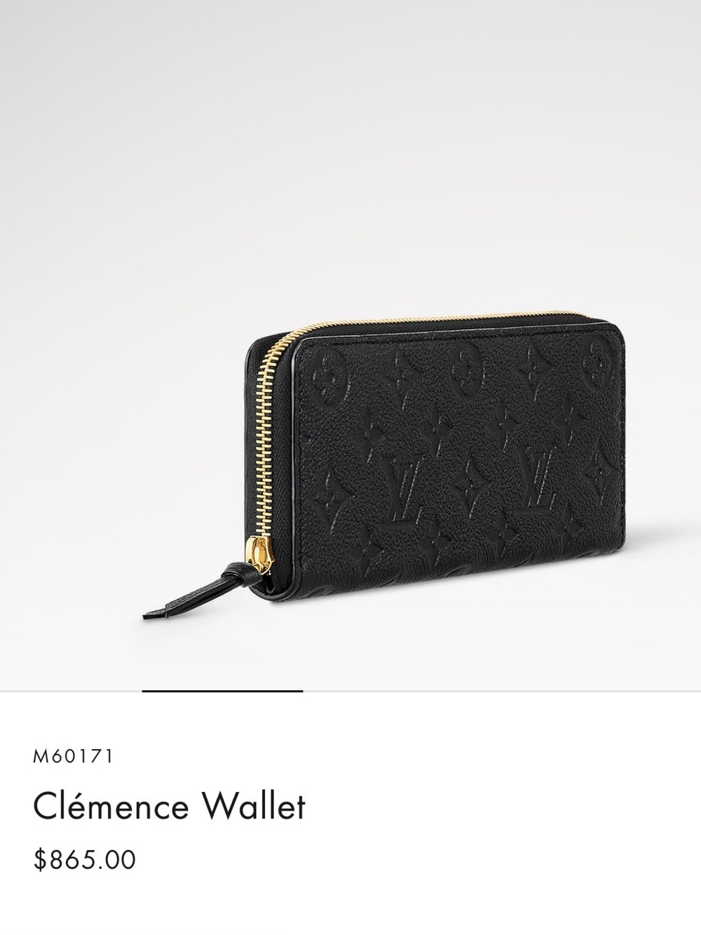 Louis Vuitton ZipAround Wallet